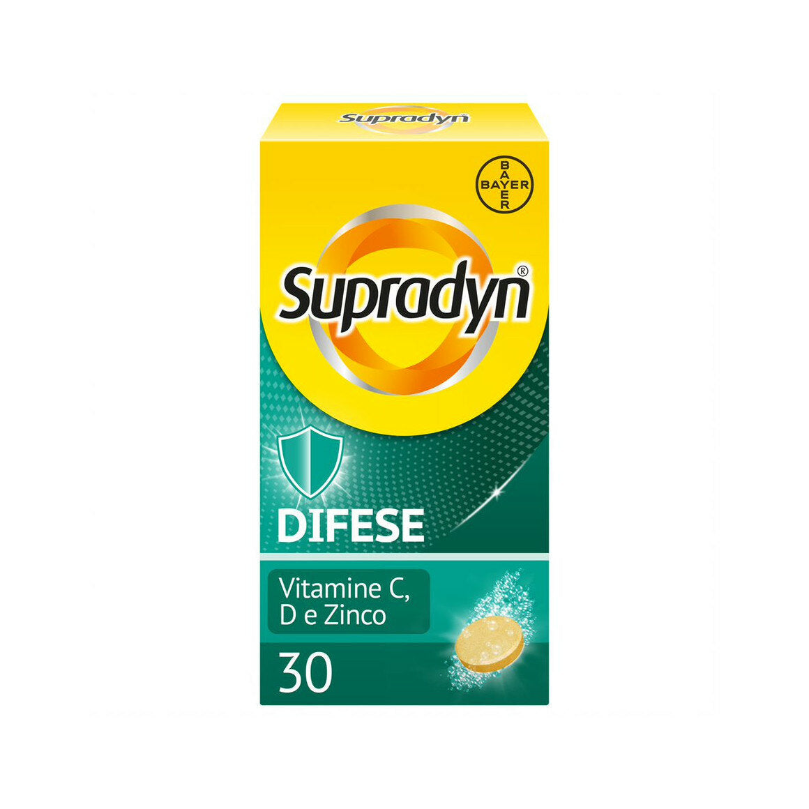 Supradyn Difese Adulto Sistema Immunitario con Vitamina CD e Zinco 30 compresse effervescenti-10