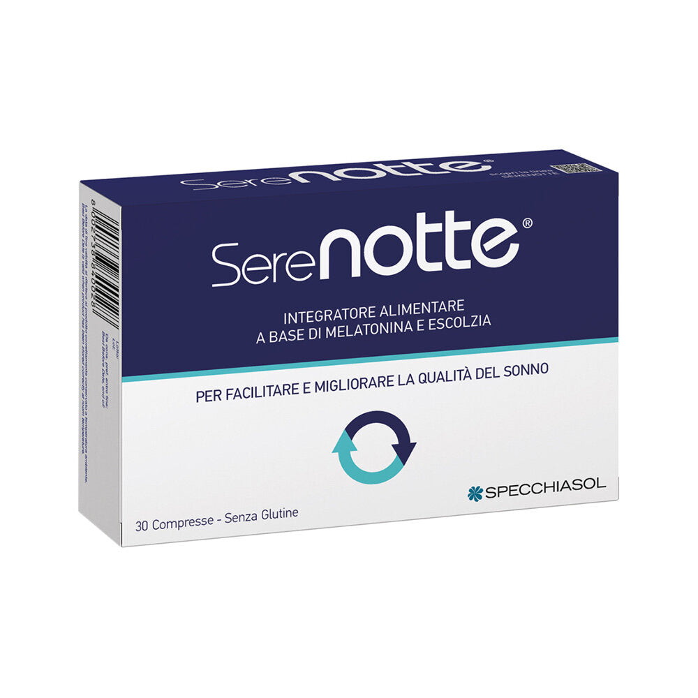Specchiasol Serenotte integratore per il benessere del sonno 30 Compresse-2