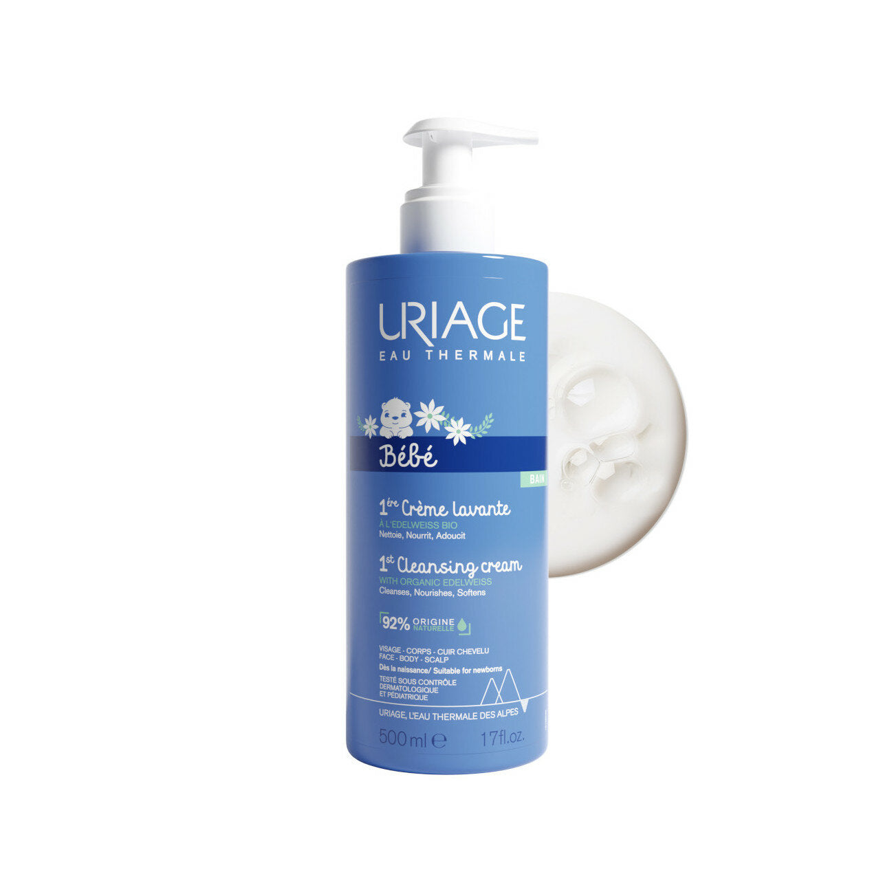 Uriage Bebe Crema Lavante 500ml-6