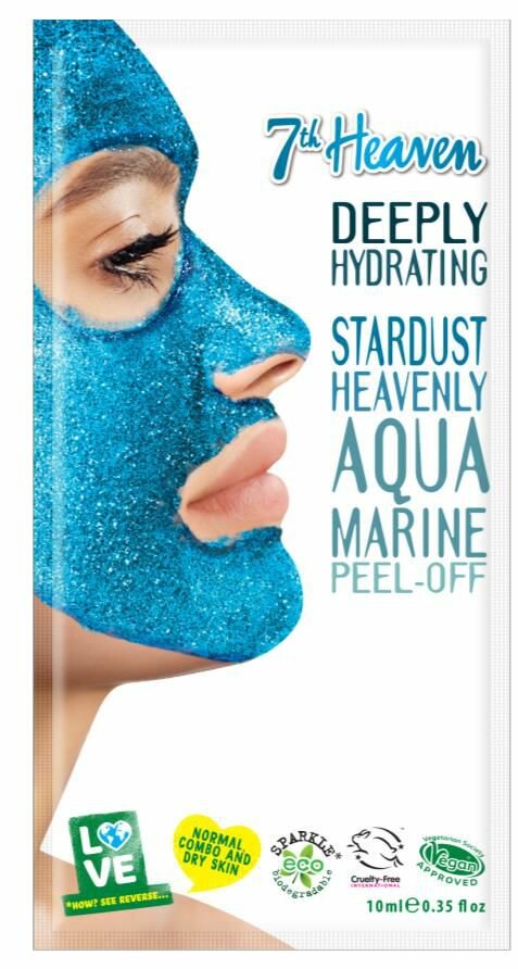 7th Heaven Maschera Viso Peel- Off Idratante Aqua Marine-2