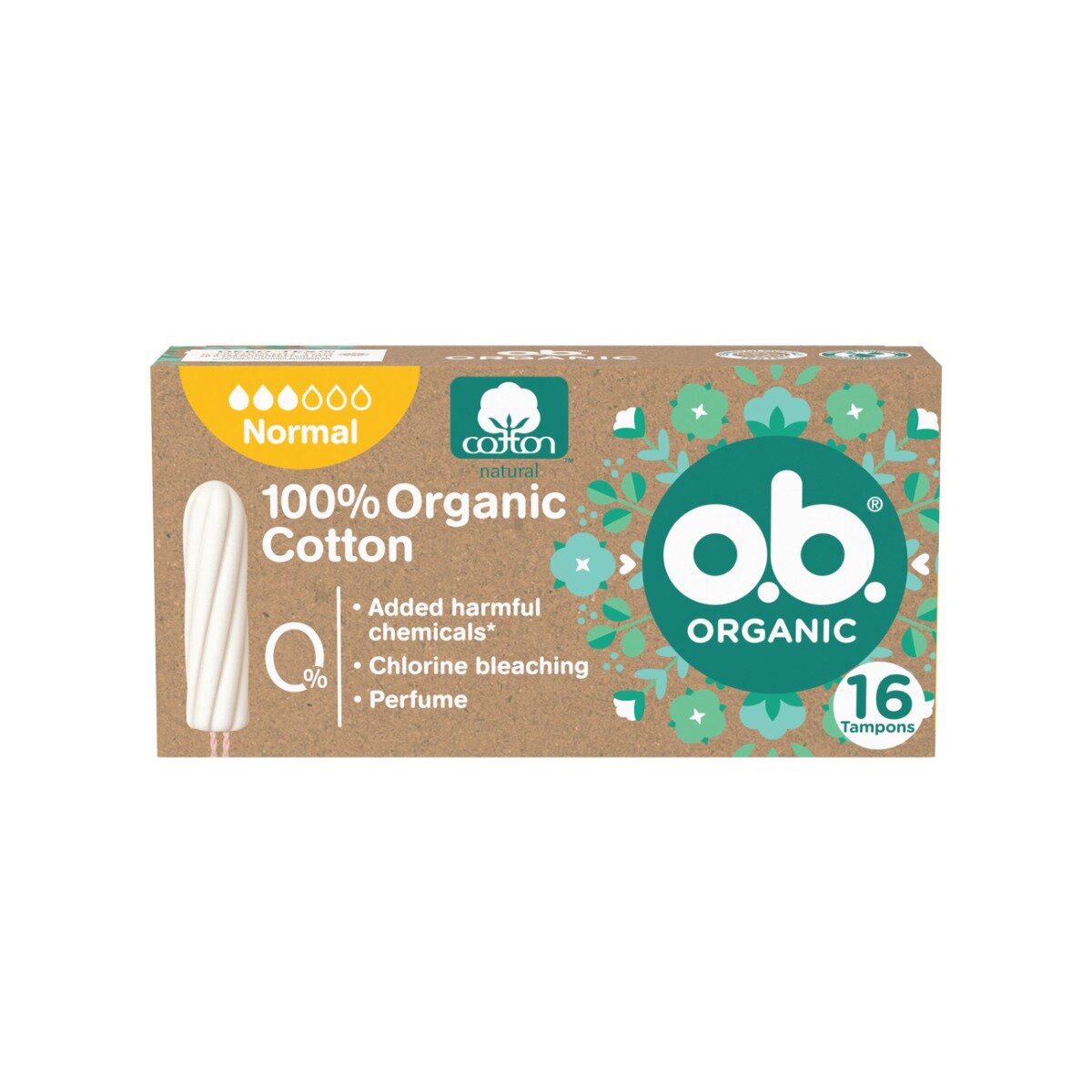 Ob Pro Comfort Organic Normal 16 Tamponi-9