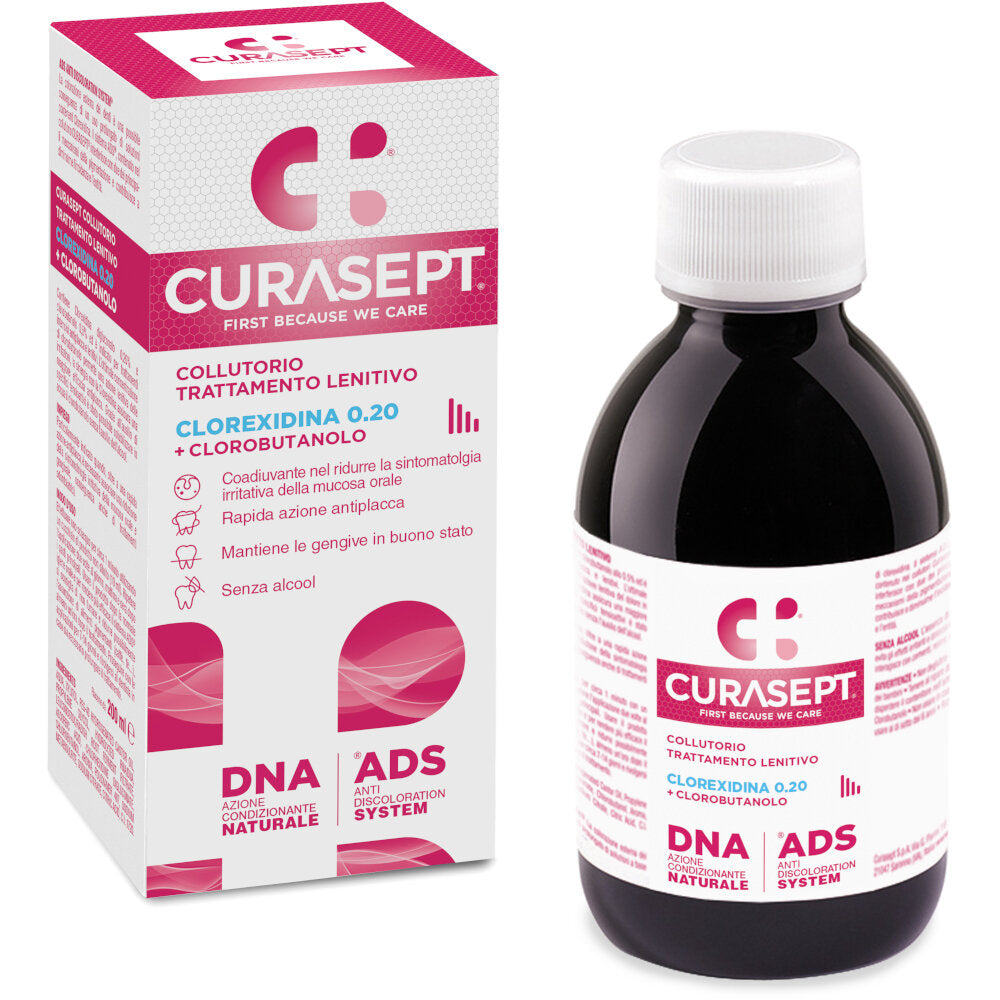 Curasept Collutorio ADS + DNA trattamento lenitivo 200ml-2