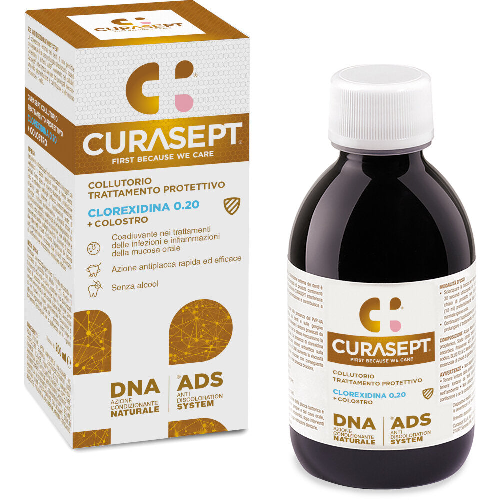 Curasept Collutorio ADS + DNA trattamento protettivo 200ml-2