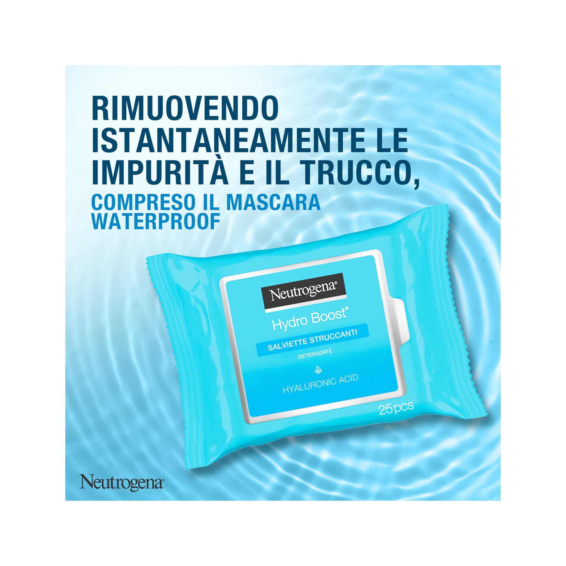 Neutrogena Hydra Boost Salviettine Struccanti 25 Pezzi-4