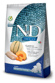 Farmina N&D Ocean Merluzzo E Zucca Cani Cuccioli Taglia Media E Grande Sacco 12kg-2