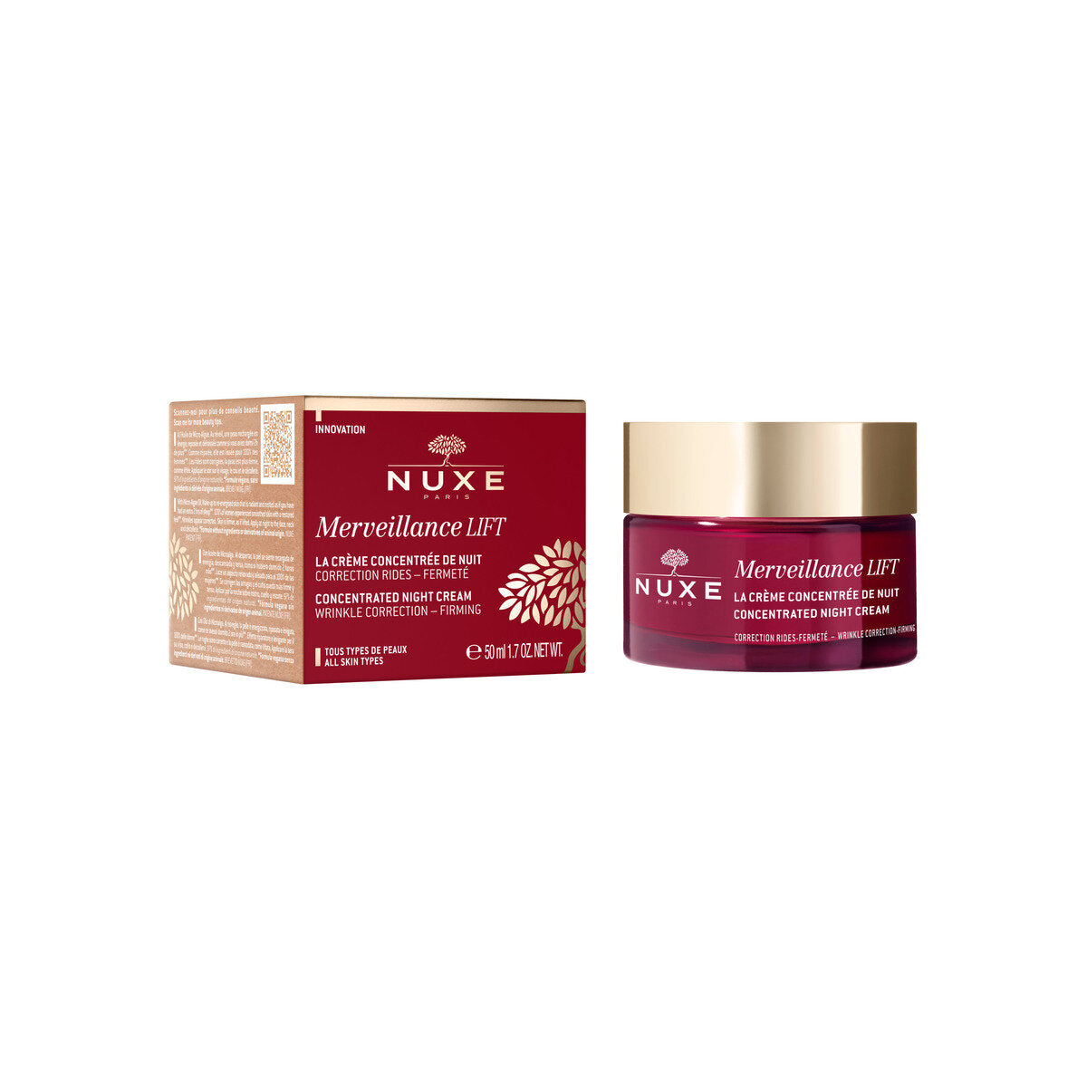 Nuxe Merveillance Lift Crema Antirughe Notte 50ml-4