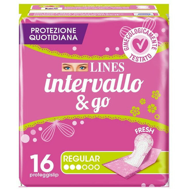 Lines Intervallo&Go Regular proteggislip 16 pezzi-2