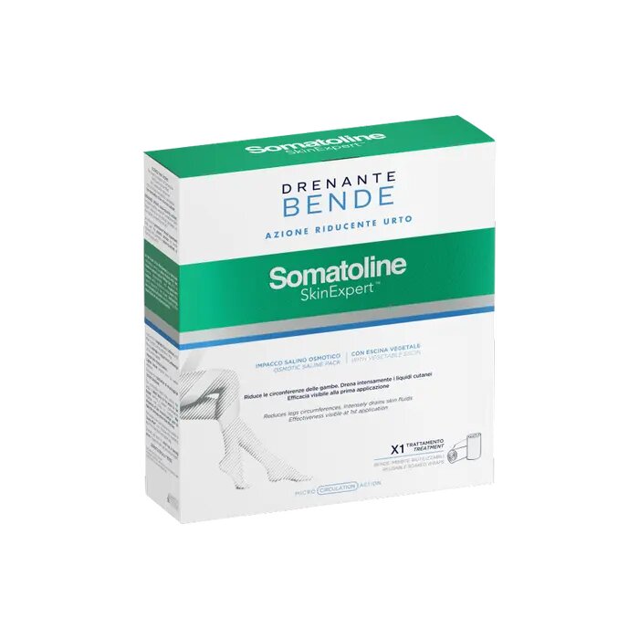 Somatoline SkinExpert Bende Snellenti Drenanti starter kit-2