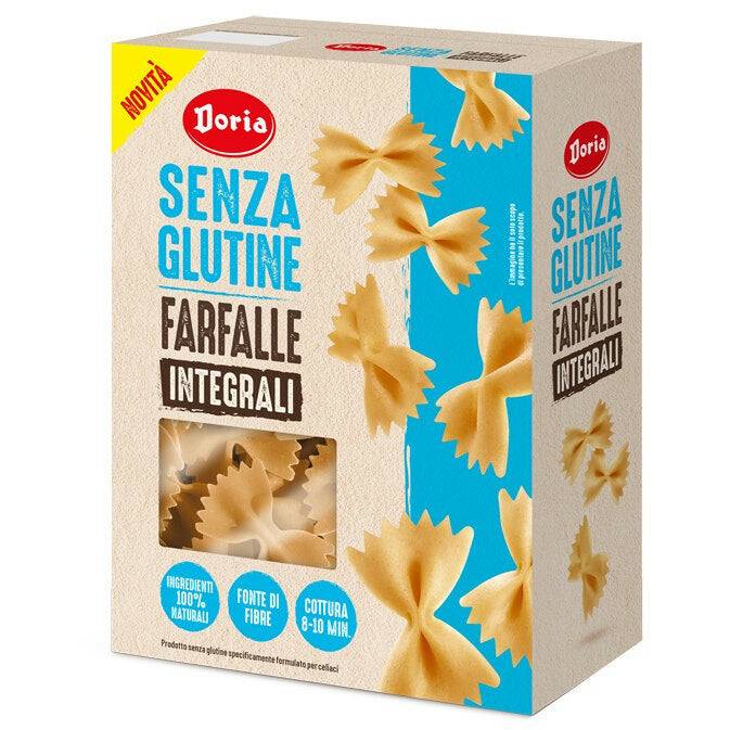 Doria Senza Glutine Farfalle Integrali 400g-2