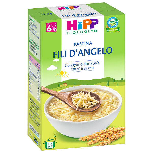 Hipp Bio Pastina Fili D'Angelo 6M+ 320g-2