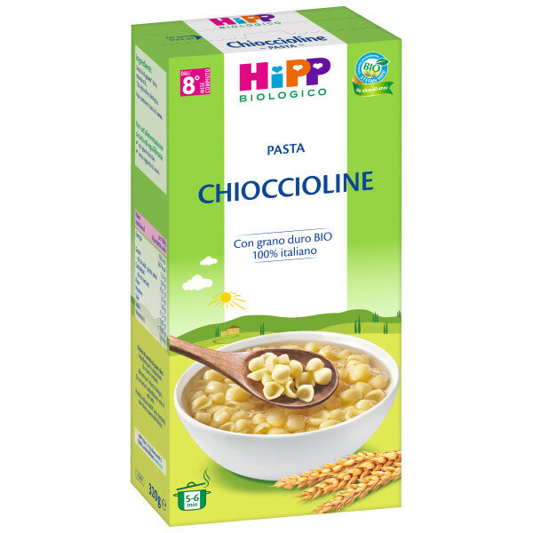 Hipp Bio Pastina Chioccioline 8M+ 320g-2