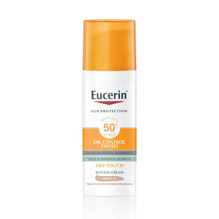Eucerin Sun Oil Control Tinted Gel-Crème With SPF50+ Medium-8
