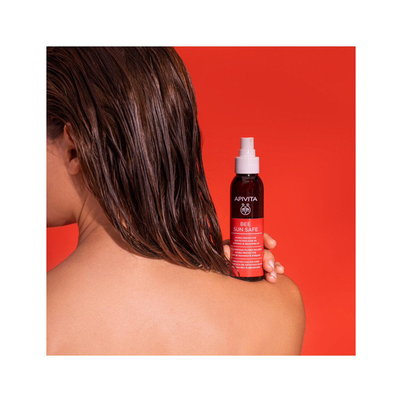 Apivita Bee Sun Safe Olio Capelli 100ml-4