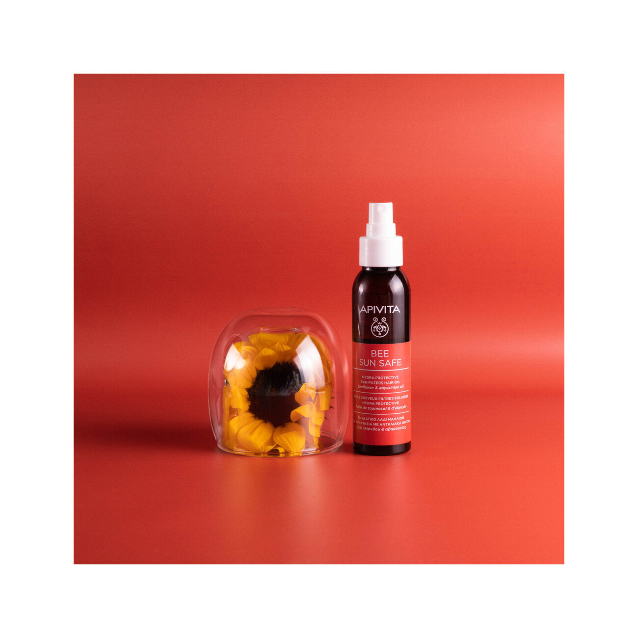 Apivita Bee Sun Safe Olio Capelli 100ml-5