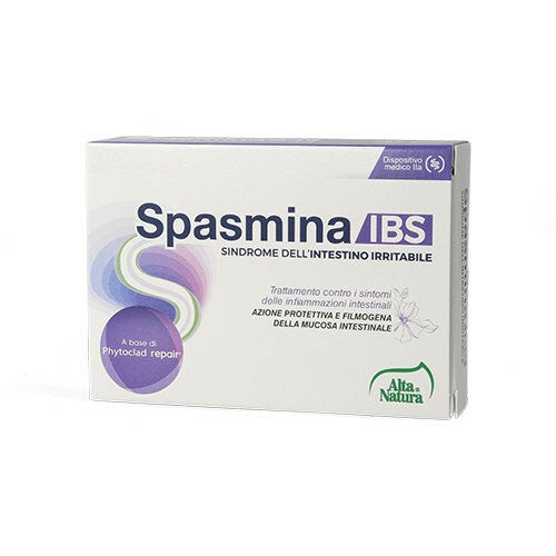 Alta Natura Spasmina IBS per la sindrome dell'intestino irritabile 30 compresse rivestite-2