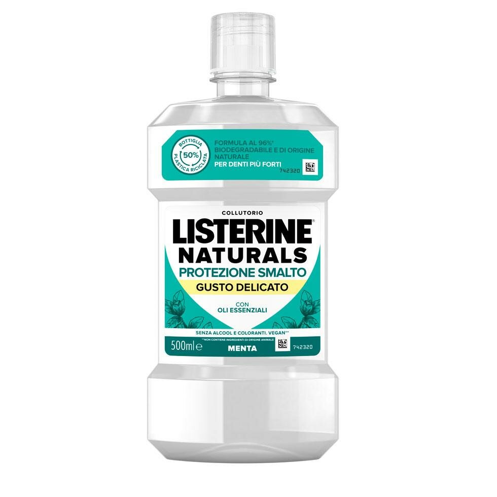 Listerine Naturals Protezione Smalto collutorio gusto delicato 500ml-2