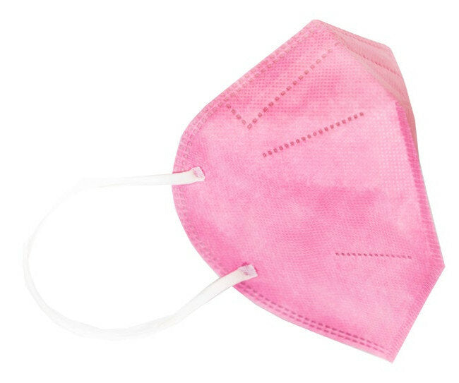 Mascherina FFP2 adulto rosa 1 pezzo-2