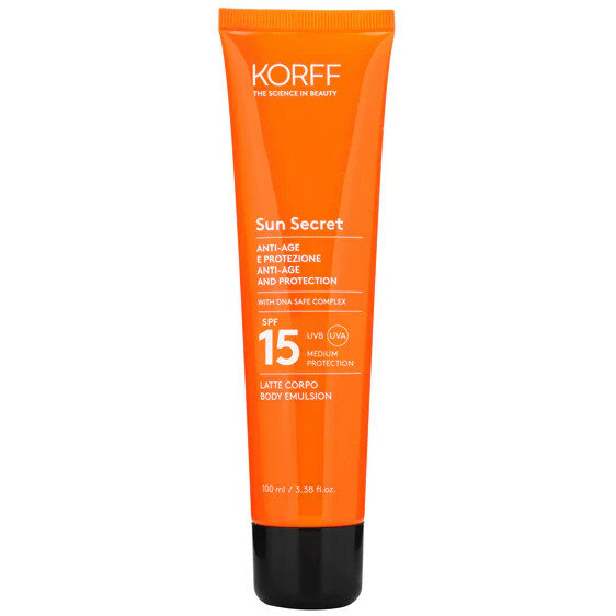 Korff Sun Latte Solare Protettivo/Anti-Age 100ml SPF15-2