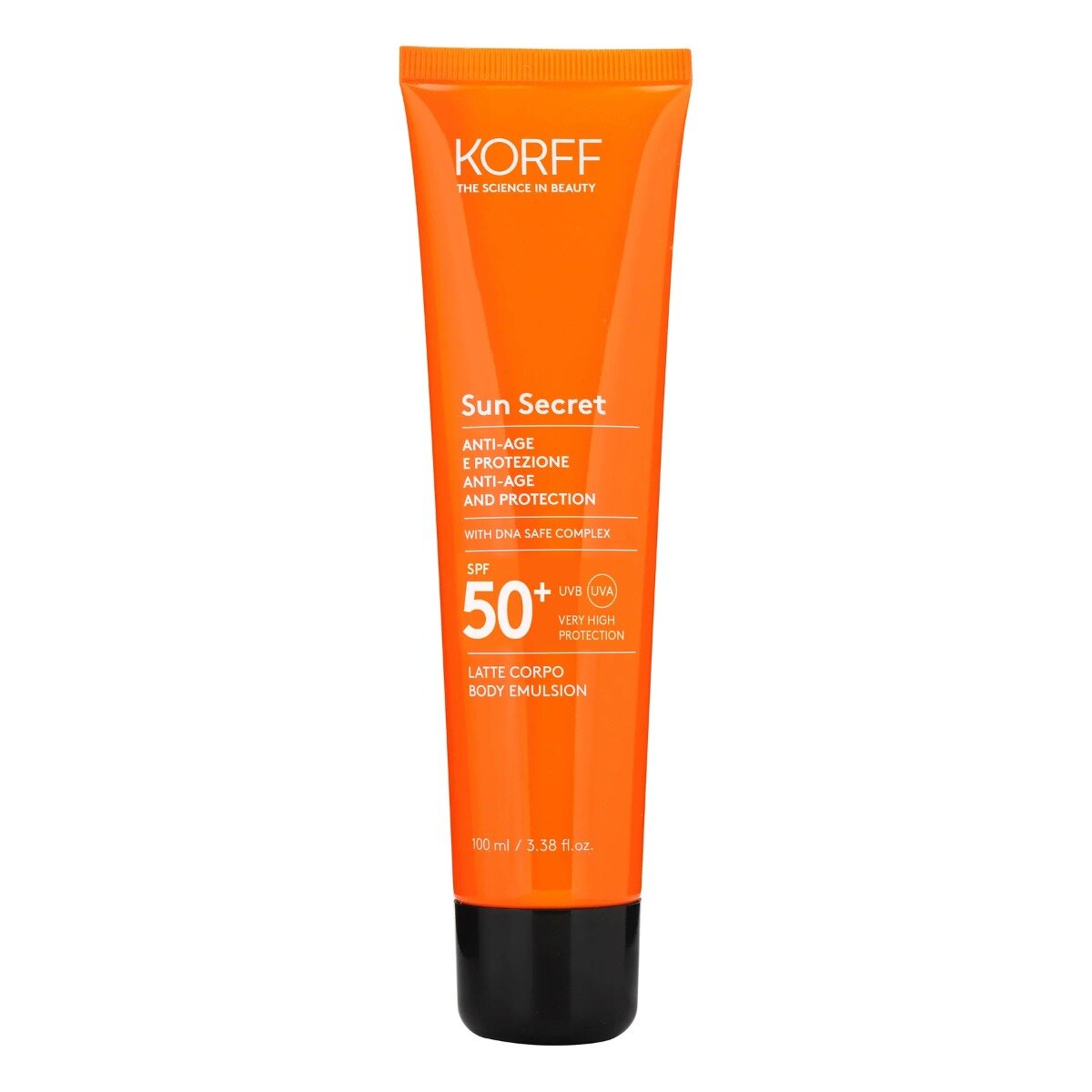 Korff Sun Secret SPF50+ latte solare protettivo anti-age corpo 100ml-1