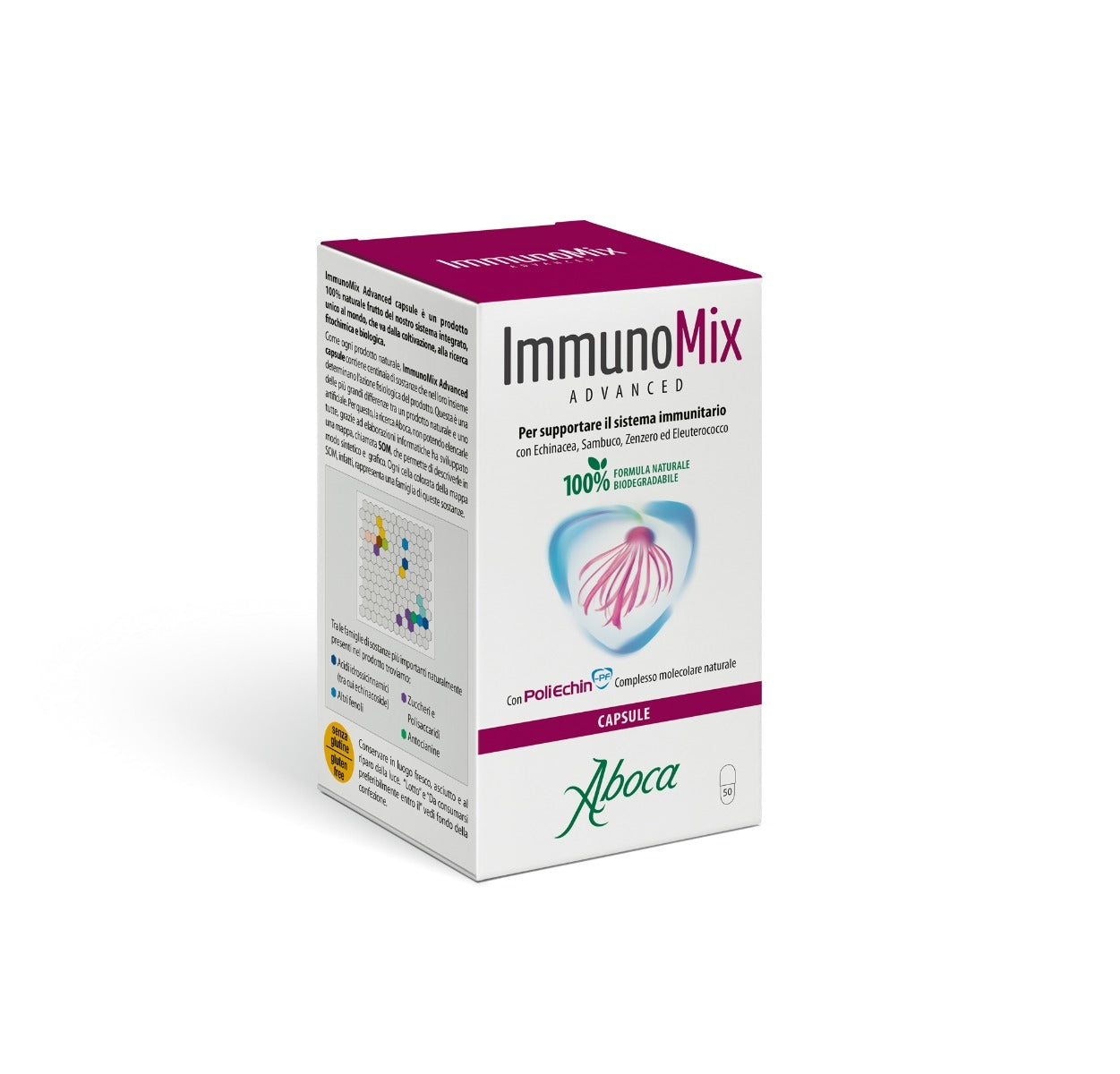 Aboca ImmunoMix Advanced per il sistema immunitario 50 capsule-2