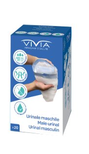 Vivia Sacchetto Urinale Maschile 20 Pezzi-1
