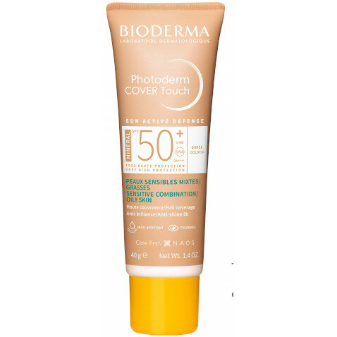Bioderma Photoderm Mineral Cover Touch SPF50+ Dorée 40ml-2