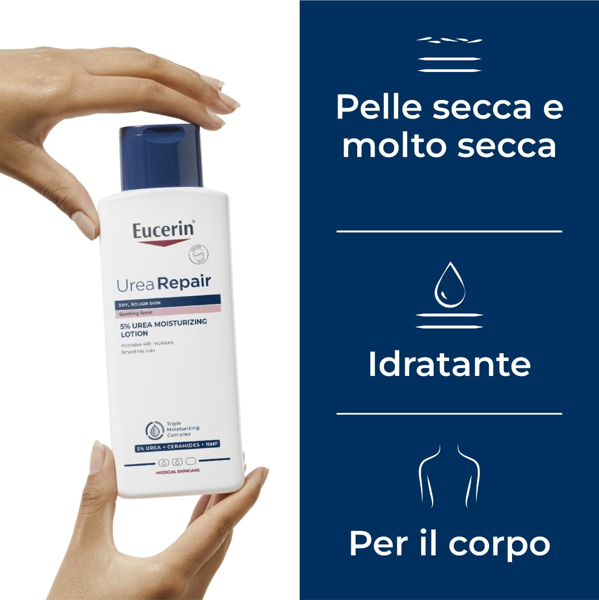 Eucerin Urearepair Plus 5% Urea Emulsione Idratante 400ml-11