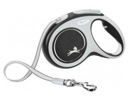 Trixie Flexi New Comfort Guinzaglio In Fettuccia Per Cani Taglia Media 5 Metri Nero-1