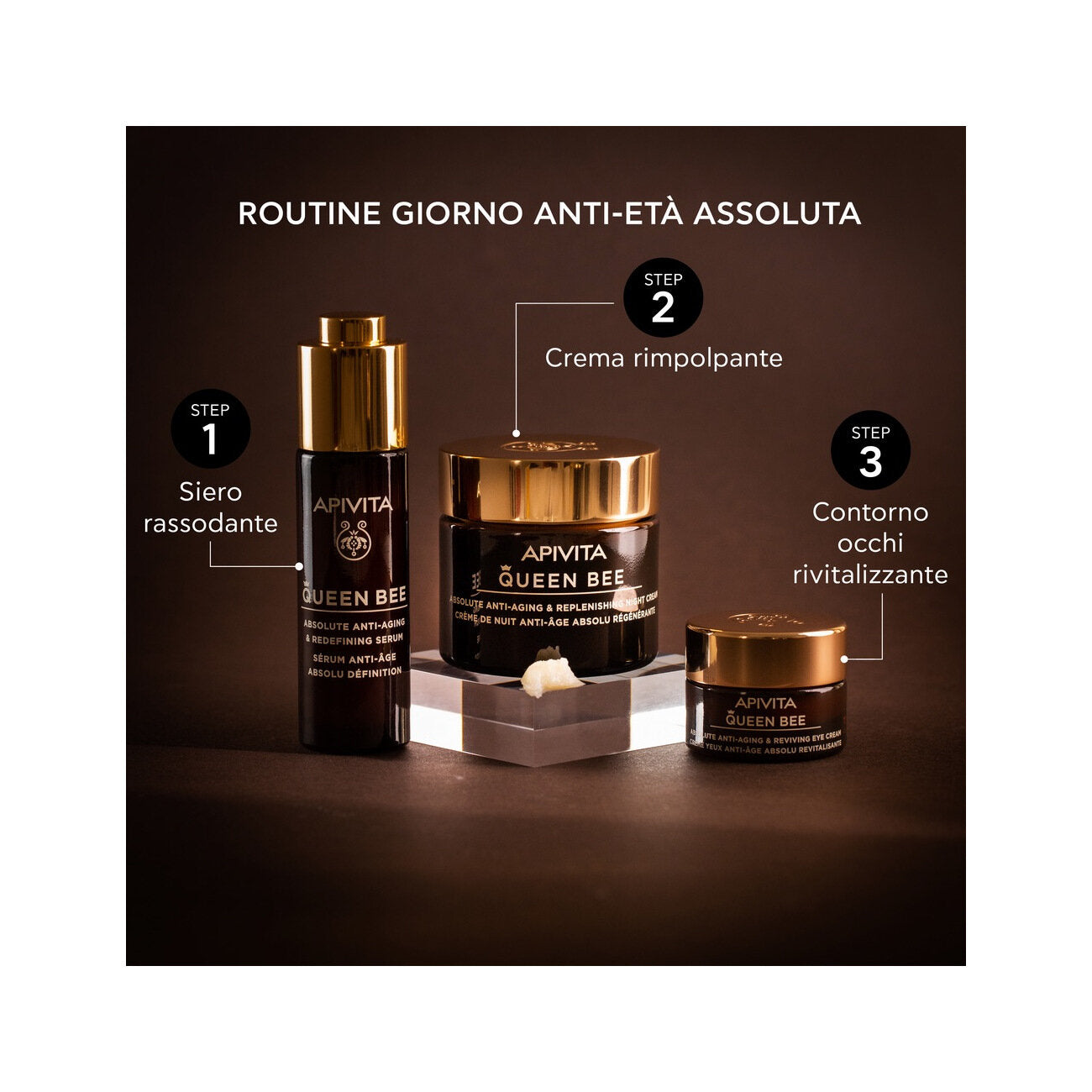 Apivita Queen Bee Night Crema Viso Notte Anti-Età Assoluta&Rimpolpante 50ml-5