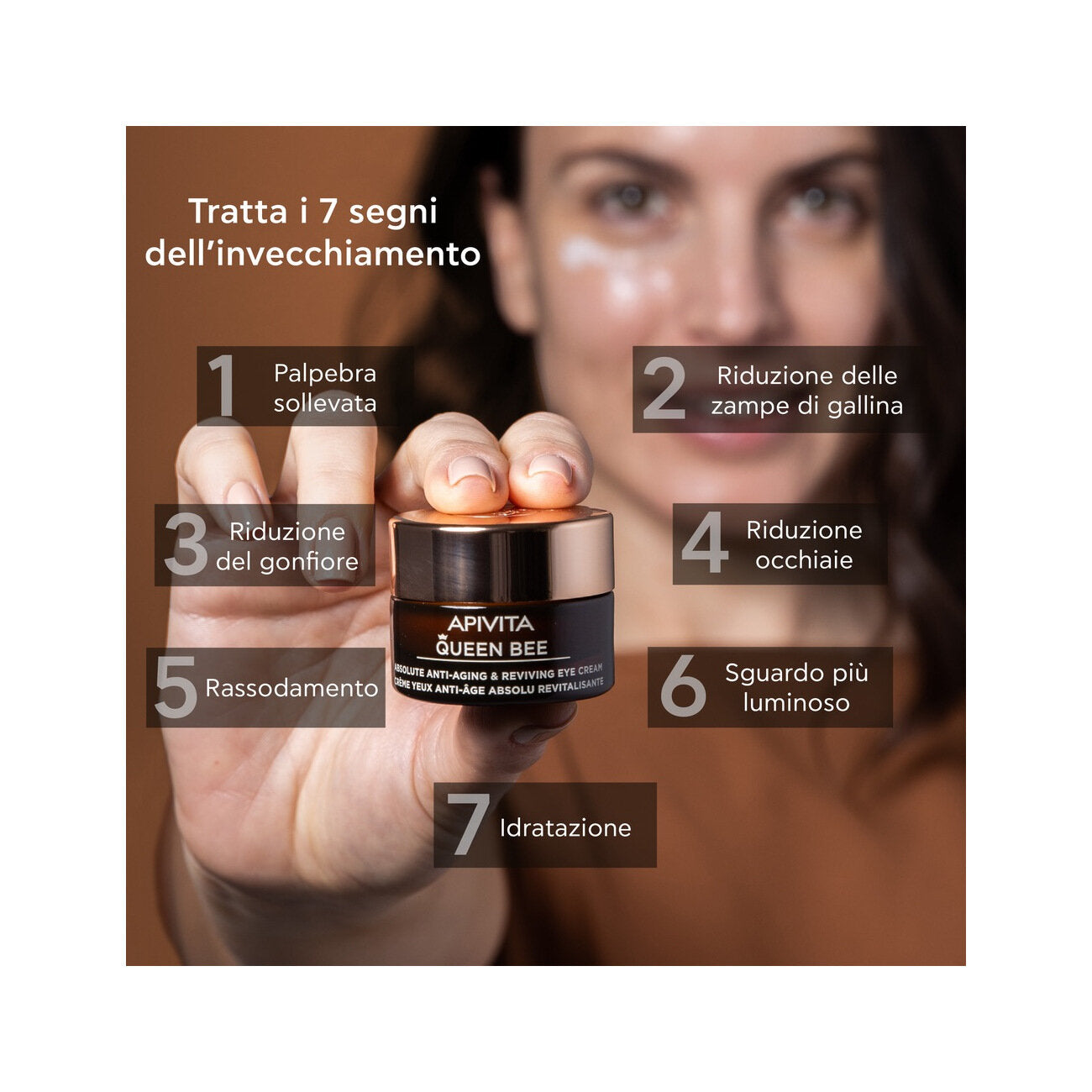 Apivita Queen Bee Eye Crema Occhi Anti-Età Assoluta&Rivitalizzante 15ml-2