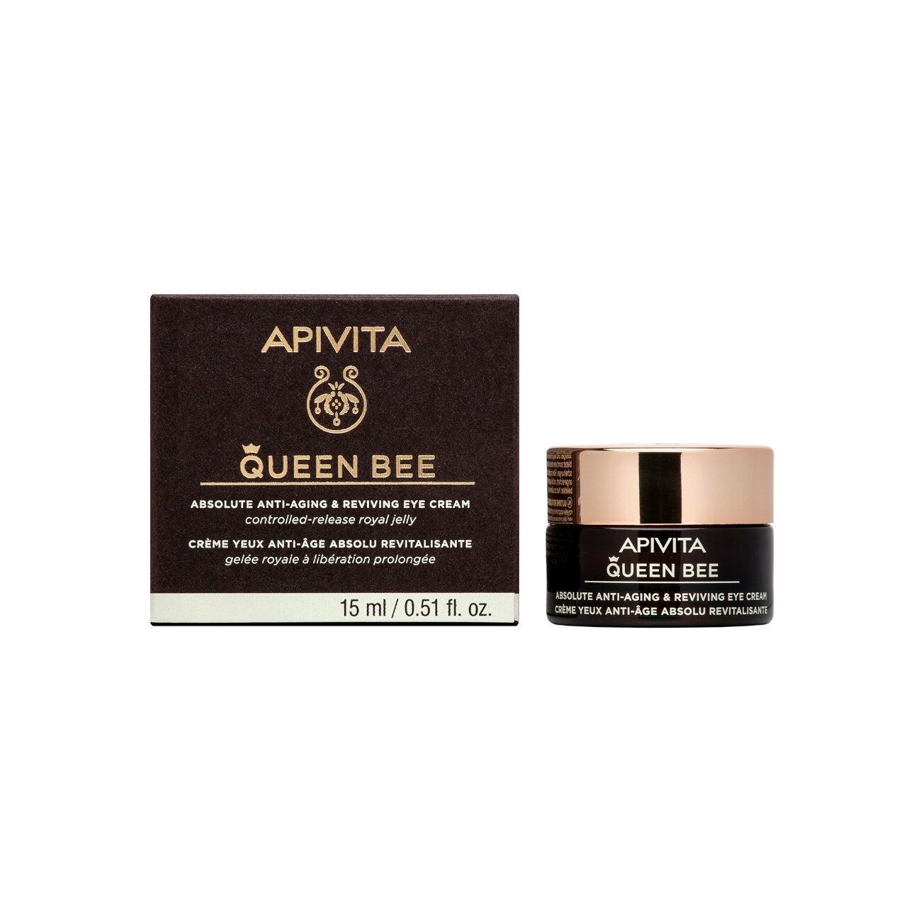 Apivita Queen Bee Eye Crema Occhi Anti-Età Assoluta&Rivitalizzante 15ml-10