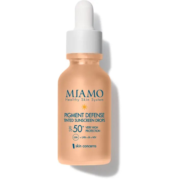 Miamo Siero Pigment Defense Tinted Sunscreen Drops SPF50+ 30ml-1