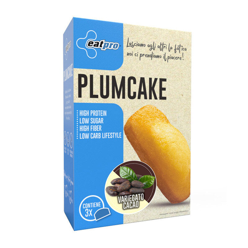 Eatpro Plumcake Variegato Al Cacao 3x45g-1