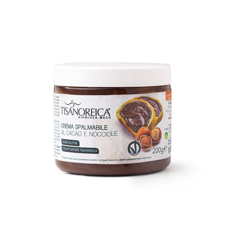 Gianluca Mech Tisanoreica crema spalmabile al cacao e nocciole 200g-2