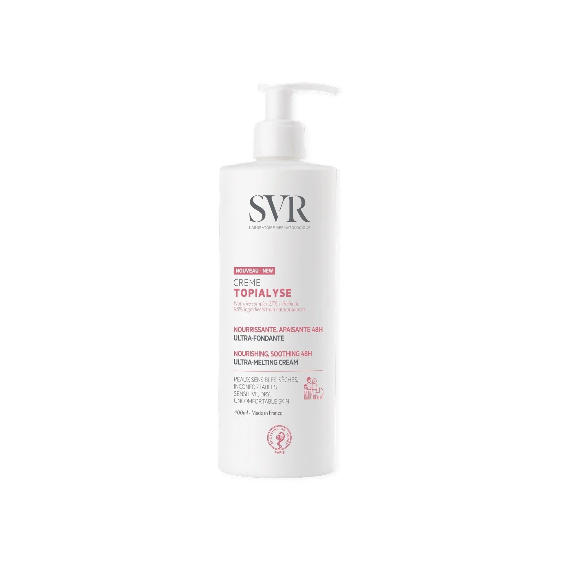 SVR Topialyse Creme Trattamento Nutriente 400ml-2
