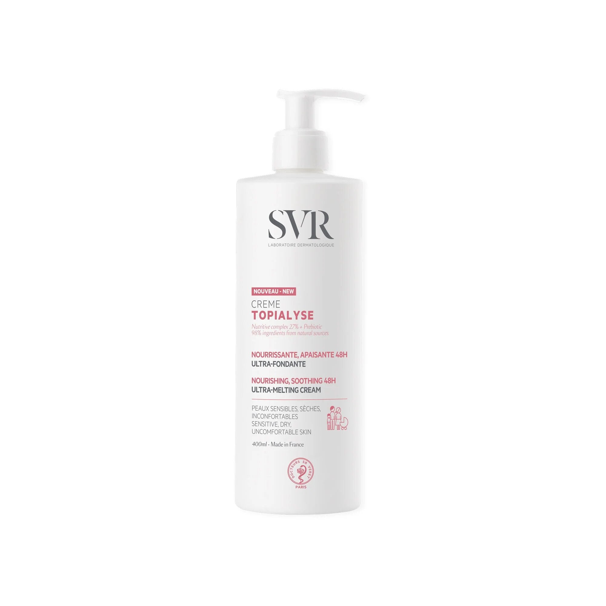 SVR Topialyse Creme Trattamento Nutriente 400ml-2