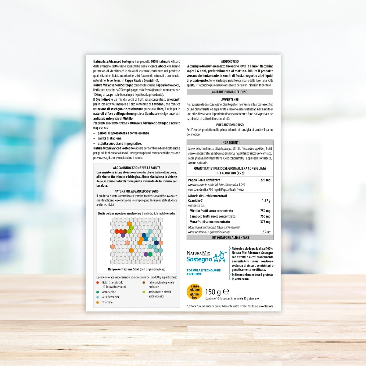 Aboca Natura Mix Advanced Sostegno 10 Flaconcini Da 15ml-5
