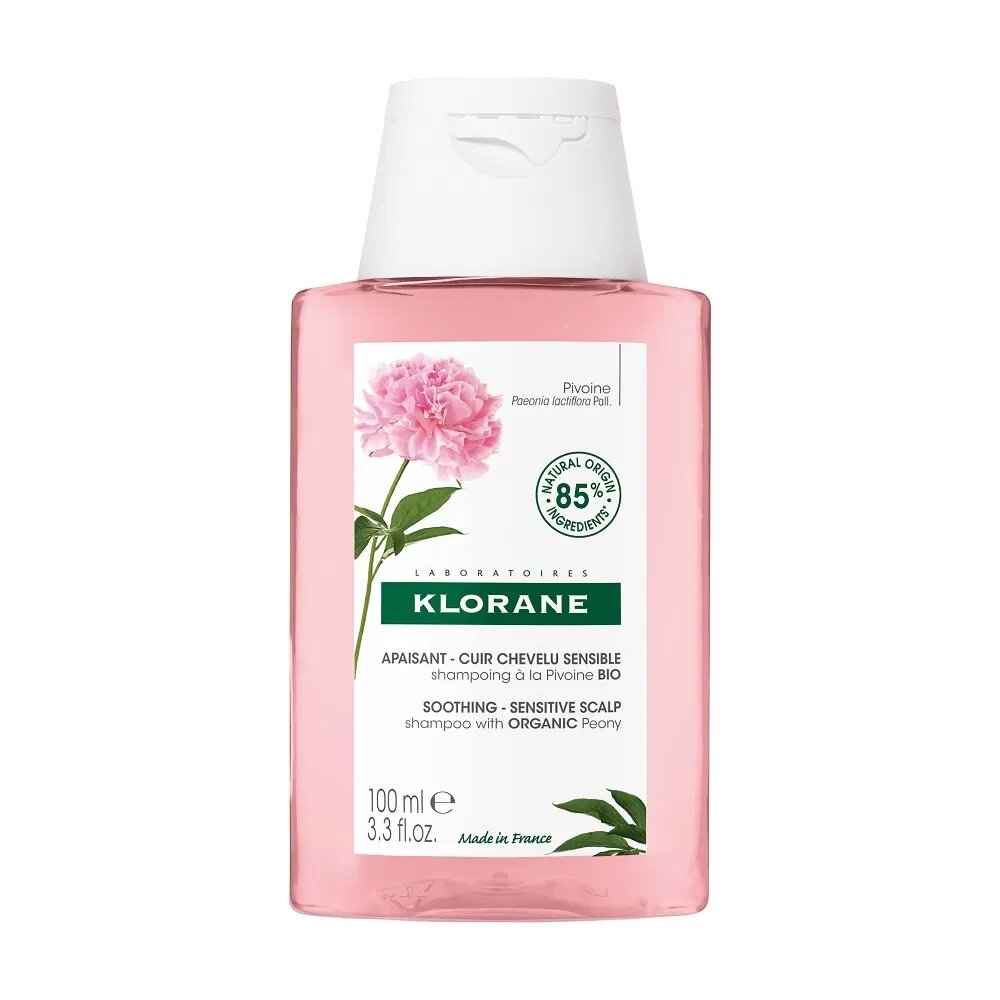 Klorane shampoo alla Peonia Bio 100ml-3