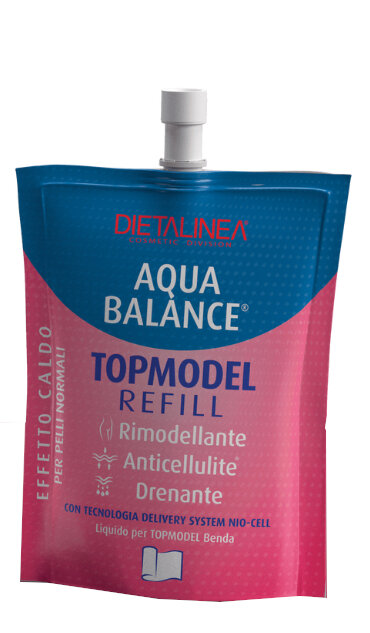 Dietalinea Aqua Balance TopModel Refill Bende TopModel System effetto caldo 200ml-2