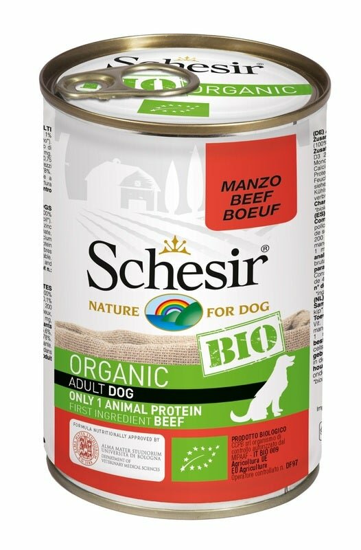 SCHESIR BIO DOG MANZO 400G-1