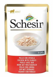 SCHESIR CAT POLLO SPIGOLA 85G-1