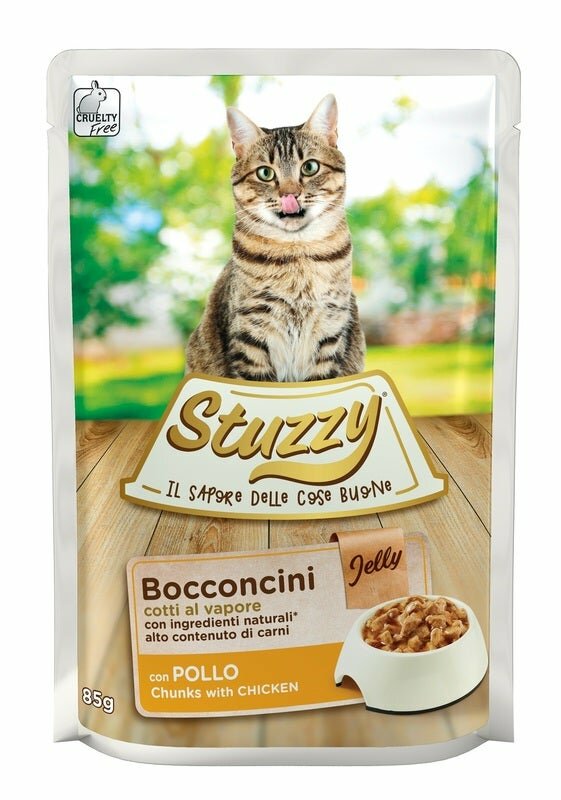 STUZZY CAT BOCCONC POLLO JE85G-1