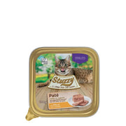 Stuzzy Paté per Gatto Sterilizzato con Pollo Vaschetta 100g-1