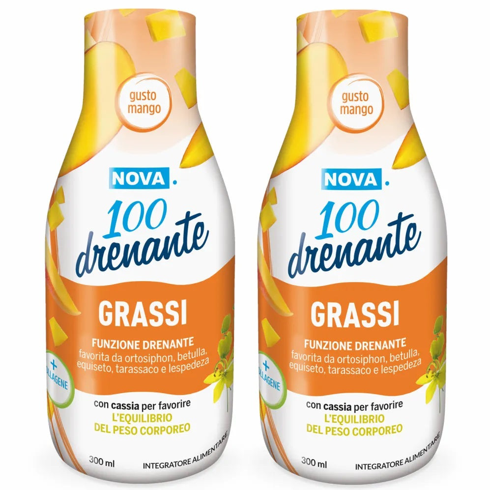 Nova 100 Drenante Grassi con Cassia 2x300ml-1