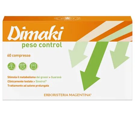 Erboristeria Magentina Dimakì Peso Control 60 Compresse-1