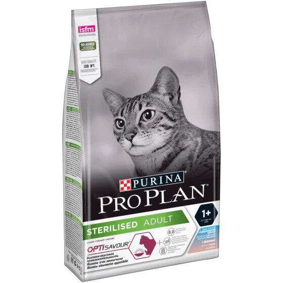 Purina Pro Plan Sterilised Optisavour Adult Gatto Crocchette Merluzzo E Trota Sacco 1,5kg-2