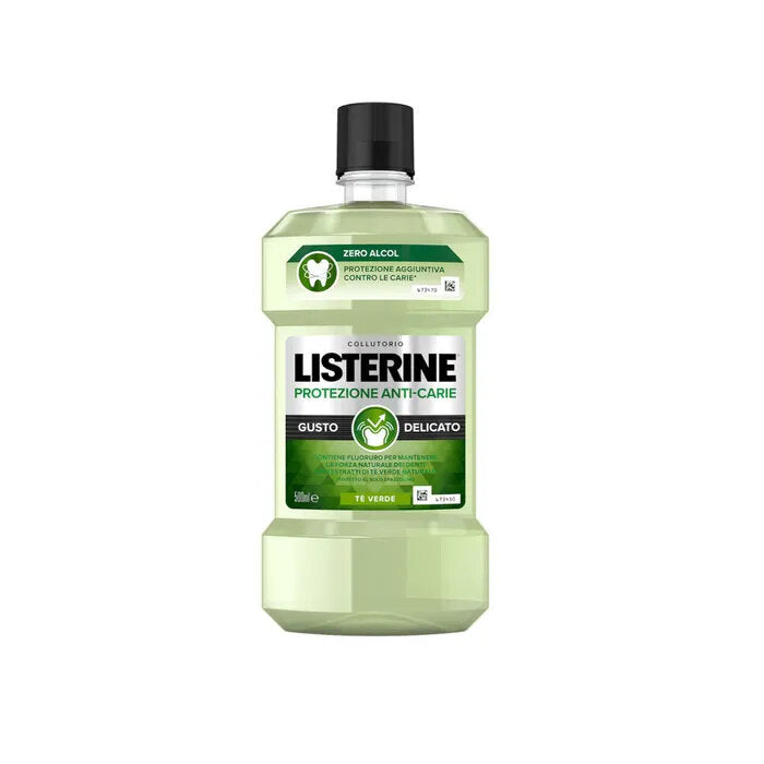 Listerine Protezione Anti-Carie Collutorio Gusto Delicato 500ml-2
