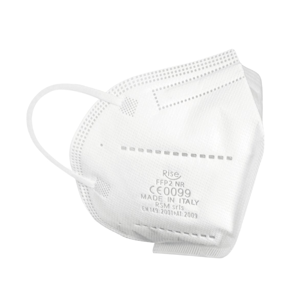 Mascherina FFP2 Adulto colore bianco 1 pezzo-2