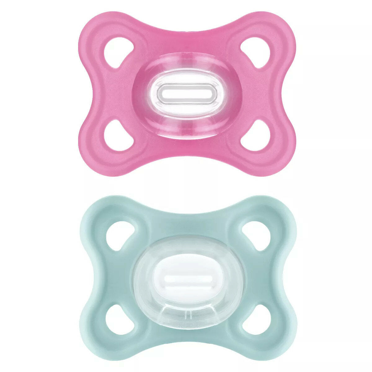 Mam Comfort Succhietto In Silicone Femmina 2 Pezzi 2-6Mesi-1