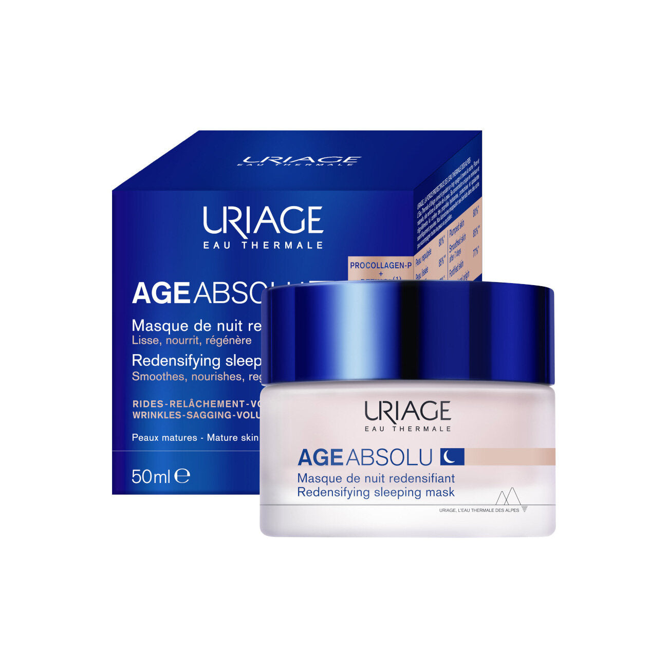 Uriage Age Absolu Maschera Notte Ridensificante 50ml-12